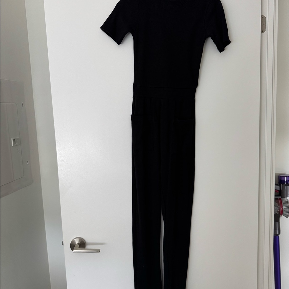 Missguided Classic Black Jumpsuit
